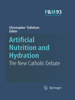 cover image of Artificial Nutrition and Hydration